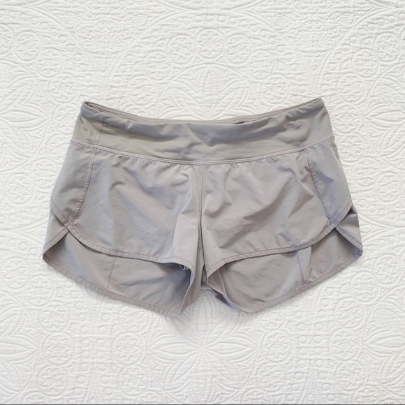 Lululemon Speed Short (2.5" Inseam),‎ Dark Chrome - Picture 1 of 6